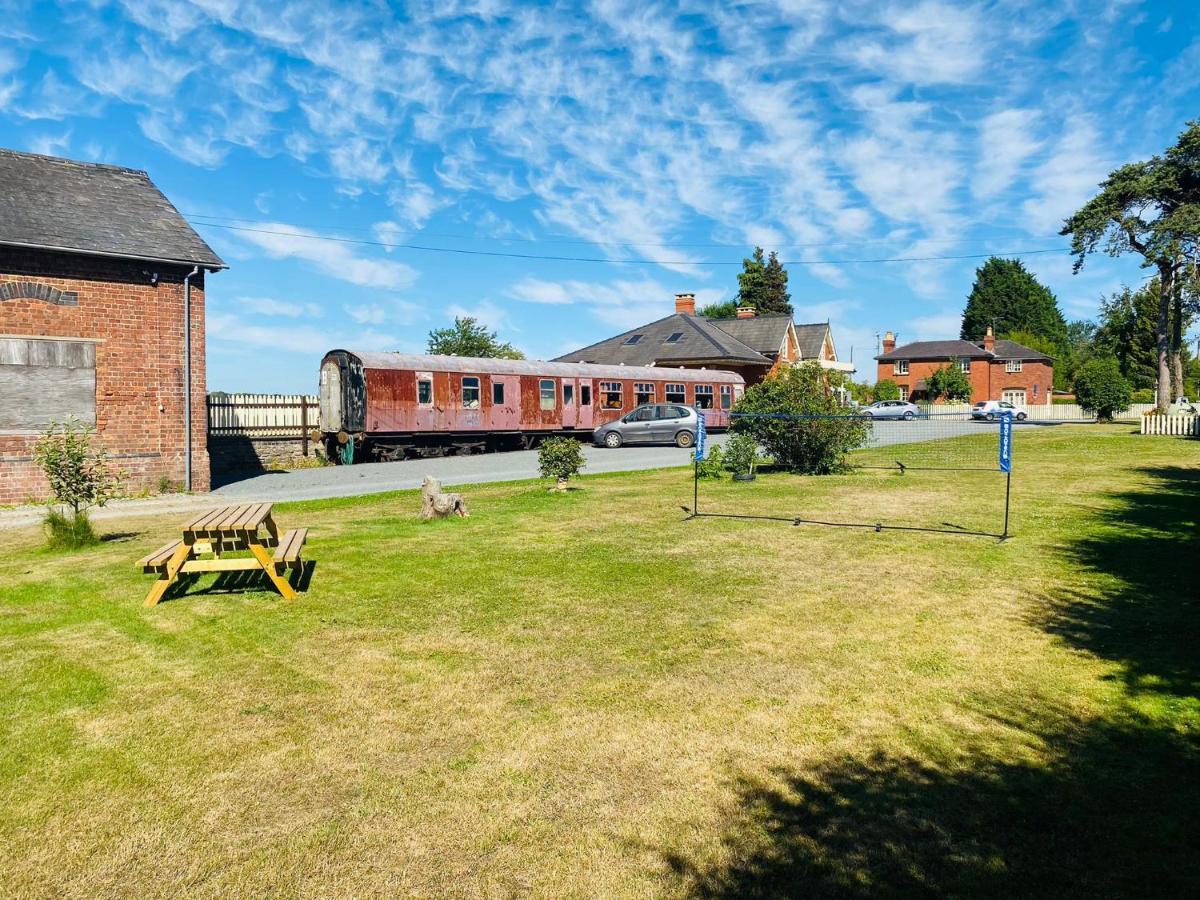 The Booking Office, Stoke Edith Station Hereford Exterior foto